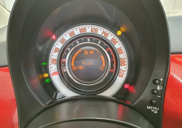 Fiat 500 cena 29999 przebieg: 117000, rok produkcji 2014 z Kamieńsk małe 742